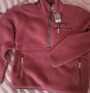 Patagonia Pink Fleece Jacket